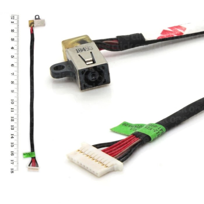 Mufa alimentare Laptop, HP, Spectre X360 15-DF, 15T-DF, L38105-001, L31412-S16, L31412-Y16, M08169-S16, 17cm