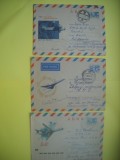 HOPCT PLIC S NR 932 SET 3 PLICURI-AVION /AVIOANE / AVIATIE - RUSIA -CIRCULAT