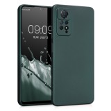 Husa Kwmobile pentru Xiaomi Redmi Note 11 Pro/Redmi Note 11 Pro 5G, Silicon, Verde, 58650.14, Carcasa