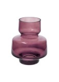 Cumpara ieftin Vaze flori sticla violet 14 x 15 cm