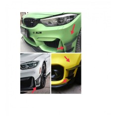 Ornamente aripioare tuning bara fata negru lucios &reg; ALM