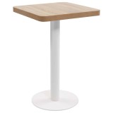 Cumpara ieftin Masa de bistro, maro inchis, 50 x 50 cm, MDF