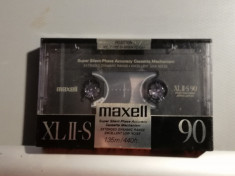 caseta audio 90 min ,Maxell Chrome XL II-S - made in Japan/Noua foto