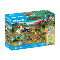 Playmobil-TABARA DE CERCETARE CU DINOZAURI