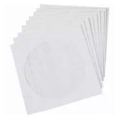 Plic CD-R DVD-R simplu din hartie alba