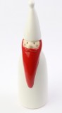 Cumpara ieftin Decoratiune Craciun - Ceramic Santa, white and red 6x21cm | Drescher