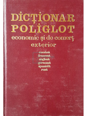 Nicolaie Frincu - Dictionar poliglot economic si de comert exterior (editia 1970) foto