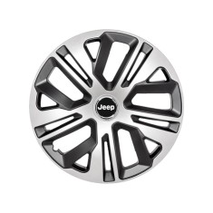 Set 4 Capace Roti 16 inchi (R16) Raven Gri-Negru, Compatibile Cu Jeep