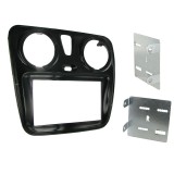 Rama adaptoare 2DIN Connects2 pentru Dacia Dokker/Lodgy, negru lucios