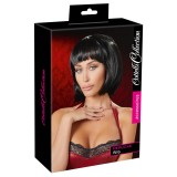 Peruca Bruneta Black Bob Wig, 28 cm