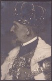 2754 - King FERDINAND, Sibiu, Romania - old postcard, real Photo - used - 1922, Circulata, Printata