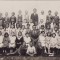 HST P122 Poza elevi și &icirc;nvățător Rom&acirc;nia 1928