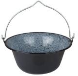 Ceaun emailat rezistent, 16 litri, negru, Gimihome