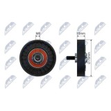 Rola intinzator curea transmisie Renault Clio 2 1.4, 1.6 1998-2005, Kangoo 1.4 1997-, 7700274218