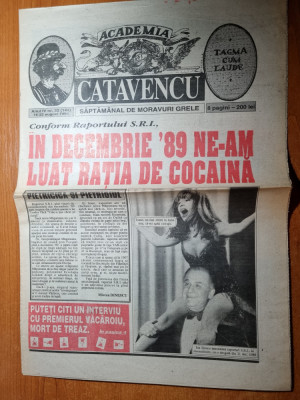 ziarul catavencu anul 4,nr. 32 din 16-22 august 1994 foto