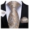 Set cravata + batista + butoni - matase - model 143