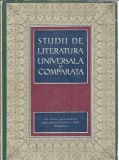 Studii de literatura universala si comparata - I. C. Chitimia