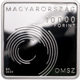 Ungaria 10 000 Forint 2020 Meteorologie PP, Europa, Argint