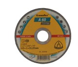 Cumpara ieftin Disc de debitare Kronenflex A60 Extra pentru inox si metal universal, cu bavuri reduse, 115X1X22.23 mm, KLINGSPOR A60115