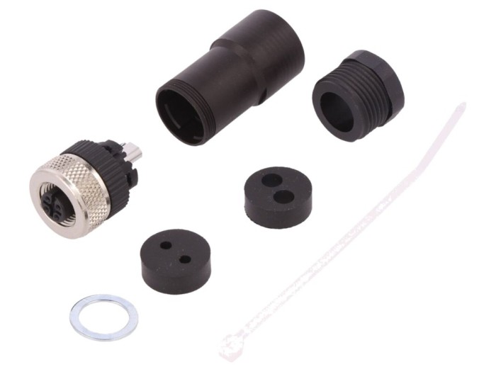 Conector M12 mamă 5-Pin IP67