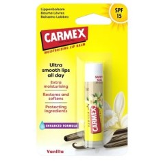 BALSAM BUZE USCATE&amp;amp;CRAPATE SPF15 VANILIE 4.25GR foto