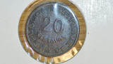 Angola - moneda de colectie comemorativa - 20 centavos 1948 - rara ! in cartonas, Africa