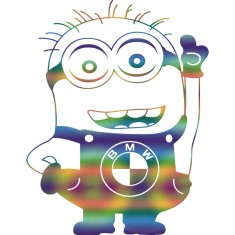 Sticker BMW Minion