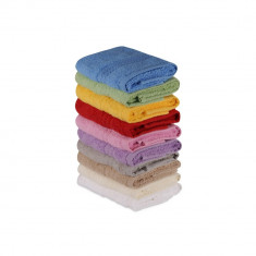 Set 10 prosoape de baie Simplicity, Hobby, 30 x 50 cm, 100% bumbac, multicolor