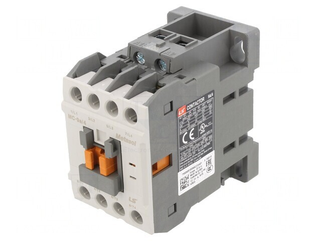 Contactor 3P MC-9A/4 230VAC