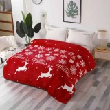 Cumpara ieftin Patura Cocolino Model de Craciun 200x230, Rosie cu Reni - SUZ18