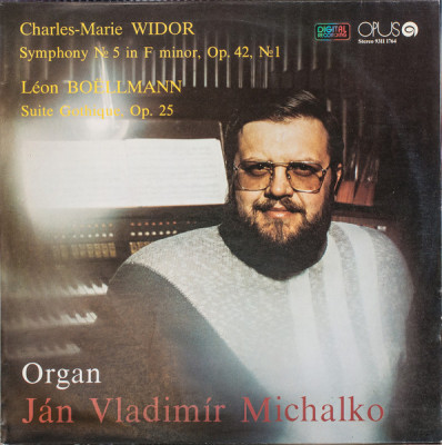 Vinyl/vinil - Charles-Marie Widor - Symphony No. 5 In F Minor, Op. 42, No. 1 foto