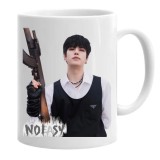 Cana alba personalizata stray kids seungmin, INOVATIX&reg;. 330 ml