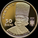 Romania - 50 Bani 2021 - Tudor Vladimirescu - PROOF UNC BNR
