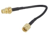 Cablu SMA 50&Omega; 0,1m Negru