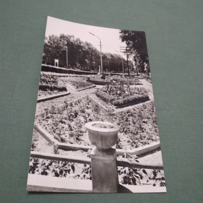 CARTE POSTALA -FAGET -VEDERE DIN PARC NECIRCULATA