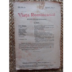 VIATA ROMANEASCA - REVISTA LITERARA SI STIINTIFICA. ANUL XV, 1923. DECEMBRIE