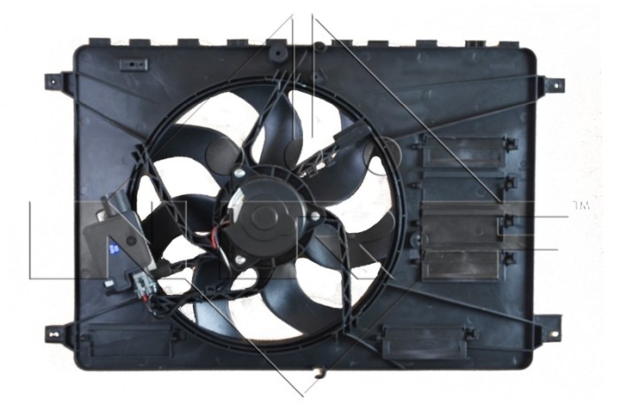 NRF 47593 Ventilator, radiator