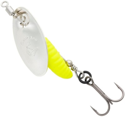 Lingurtia Rotativa SAVAGE GEAR Grub Spinners, Silver Yellow, Nr.0, 2.2g, 1buc/pac foto