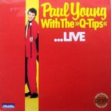 VINIL LP Paul Young With The >>Q-Tips -LIVE (NM)