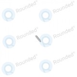 Huawei Ascend G7 Buton de pornire argintiu