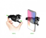 Suport Auto Telefon MyStyle EASY ONE TOUCH, Prindere Ventilatie, Universal, Negru
