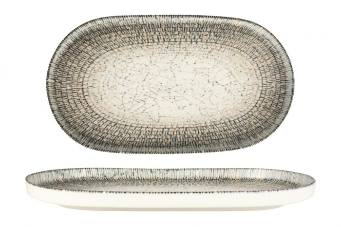 Rinart Placa de service - Olmeca - Por&Aring;&pound;elan - 31x18 cm - set de 2