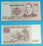 Chile 500 Pesos 1999 &#039;Intemeierea orasului Santiago&#039; UNC serie: p#153