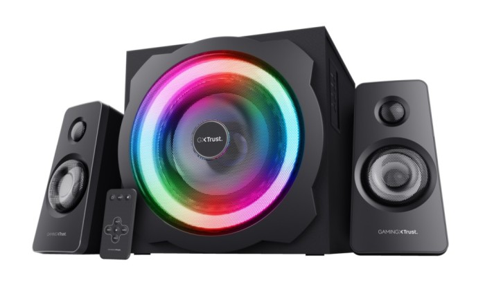 Sistem 2.1Trust GXT629 Tytan cu fir, USB 2.1, putere maxima