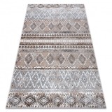 Covor Argent - W4029 Boho bej / gri, 133x190 cm, Dreptunghi, Polipropilena