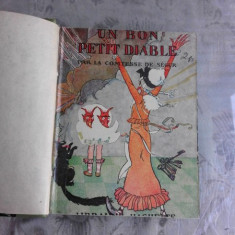 UN BON PETIT DIABLE - LA COMTESSE DE SEGUR (CARTE IN LIMBA FRANCEZA)