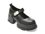 Pantofi FLAVIA PASSINI negri, F309, din piele naturala