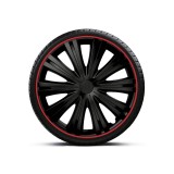 SET CAPACE ROTI 15` NEGRE CU MARGINE ROSIE GIGA R, Mega Drive