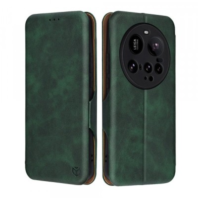 Husa pentru Xiaomi 15 Ultra, Techsuit, Safe Wallet Plus, Verde foto