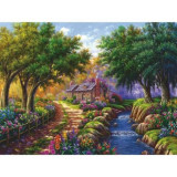 Puzzle Casuta Langa Rau, 1500 Piese, Ravensburger